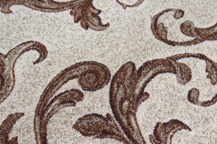 Traversa Model Print Parizh, Maro / Bej , Suport Pasla, Latime 60 cm [3]