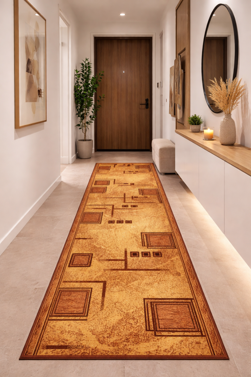 Traversa Model Print Arhimed, Maro, Suport Pasla ,Latime 200 cm, 820 gr/mp [2]