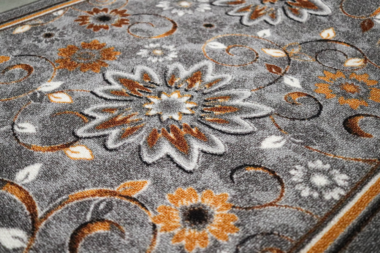 Traversa Model Print Boston, Gri, Suport Pasla ,Latime 200 cm, 820 gr/mp [6]