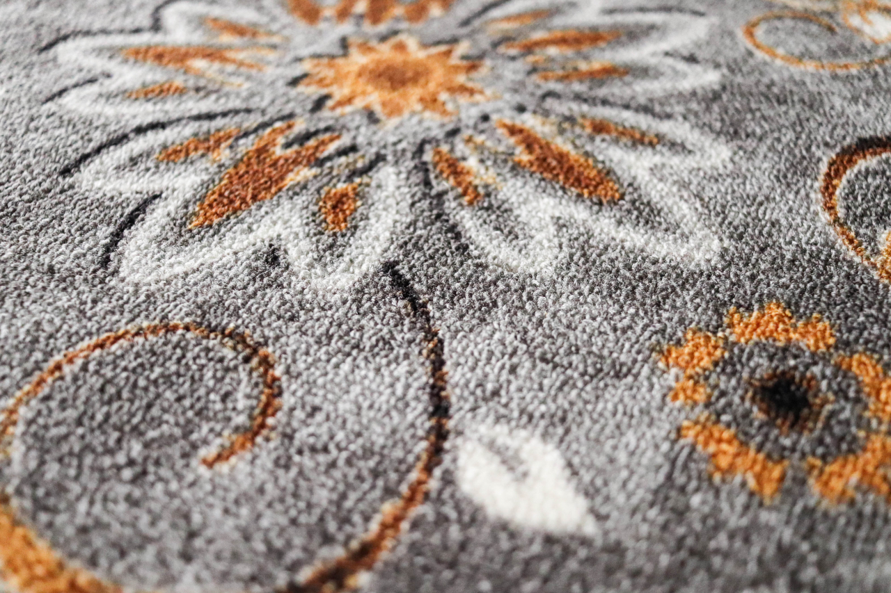 Traversa Model Print Boston, Gri, Suport Pasla ,Latime 200 cm, 820 gr/mp [5]