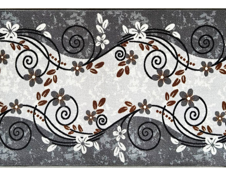 Traversa Model Print Seoul, Gri ,  Suport Pasla, Latime 80 cm,  820 gr/mp [2]