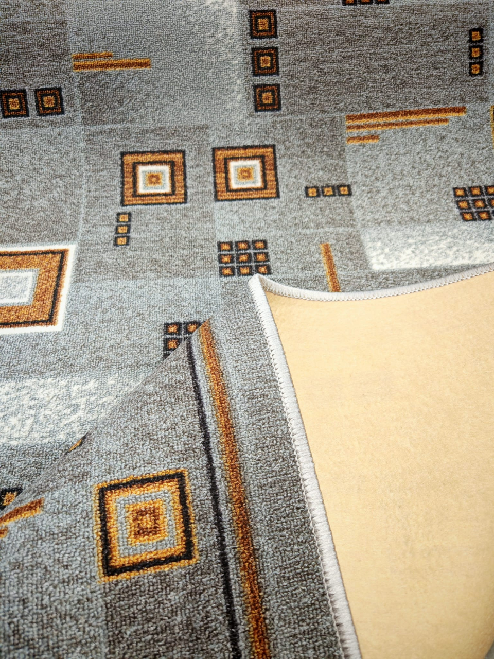 Traversa Model Print Dekart, Gri, Suport Pasla, Latime 200 cm, 820 gr/mp [4]
