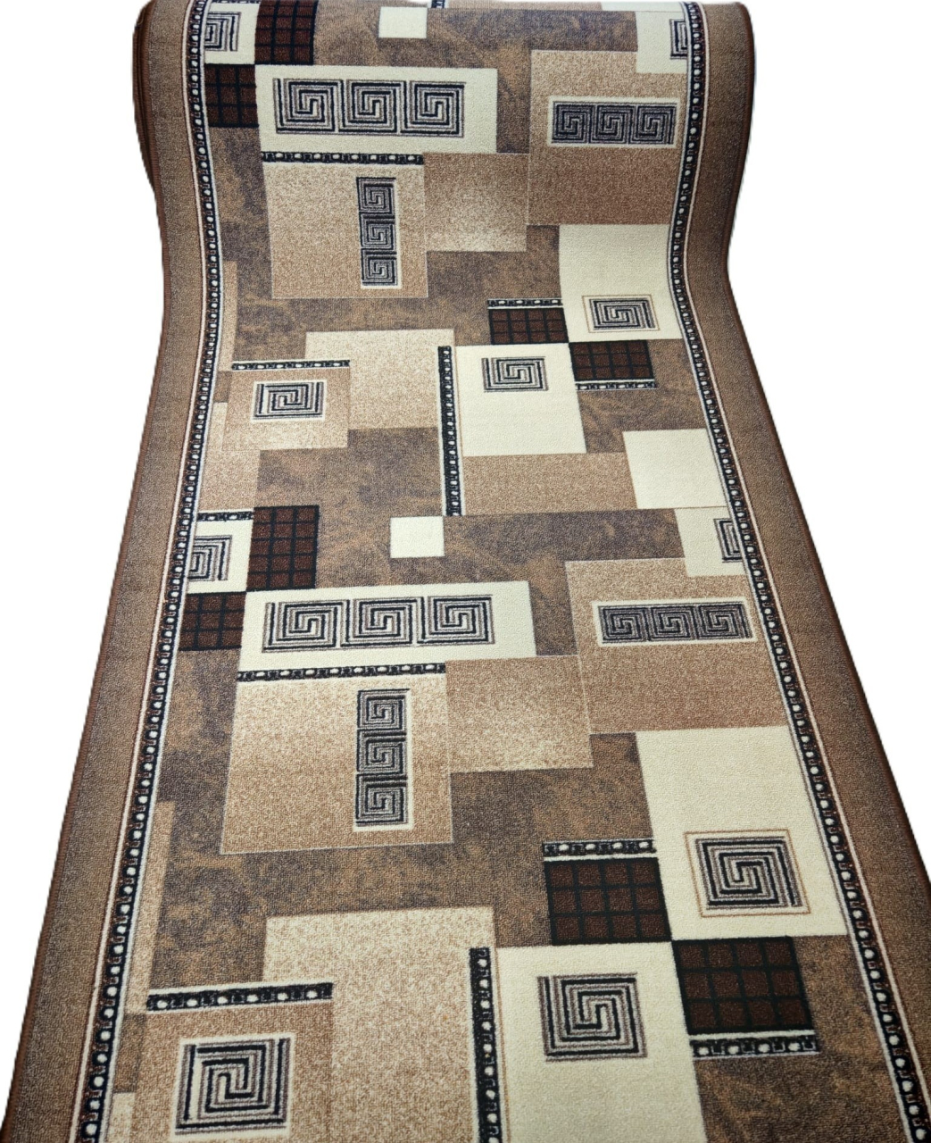 Traversa Model Print Germes , Maro ,  Suport Pasla, Latime 150 cm,  820 gr/mp [6]