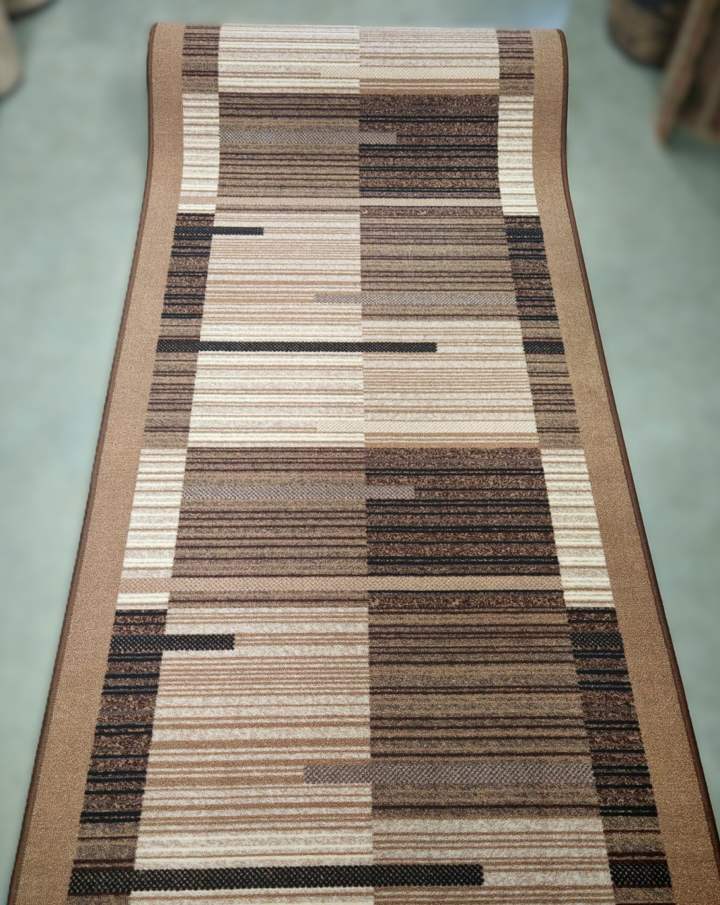 Traversa Model Print Lima , Maro ,  Suport Pasla, Latime 150 cm,  820 gr/mp [2]