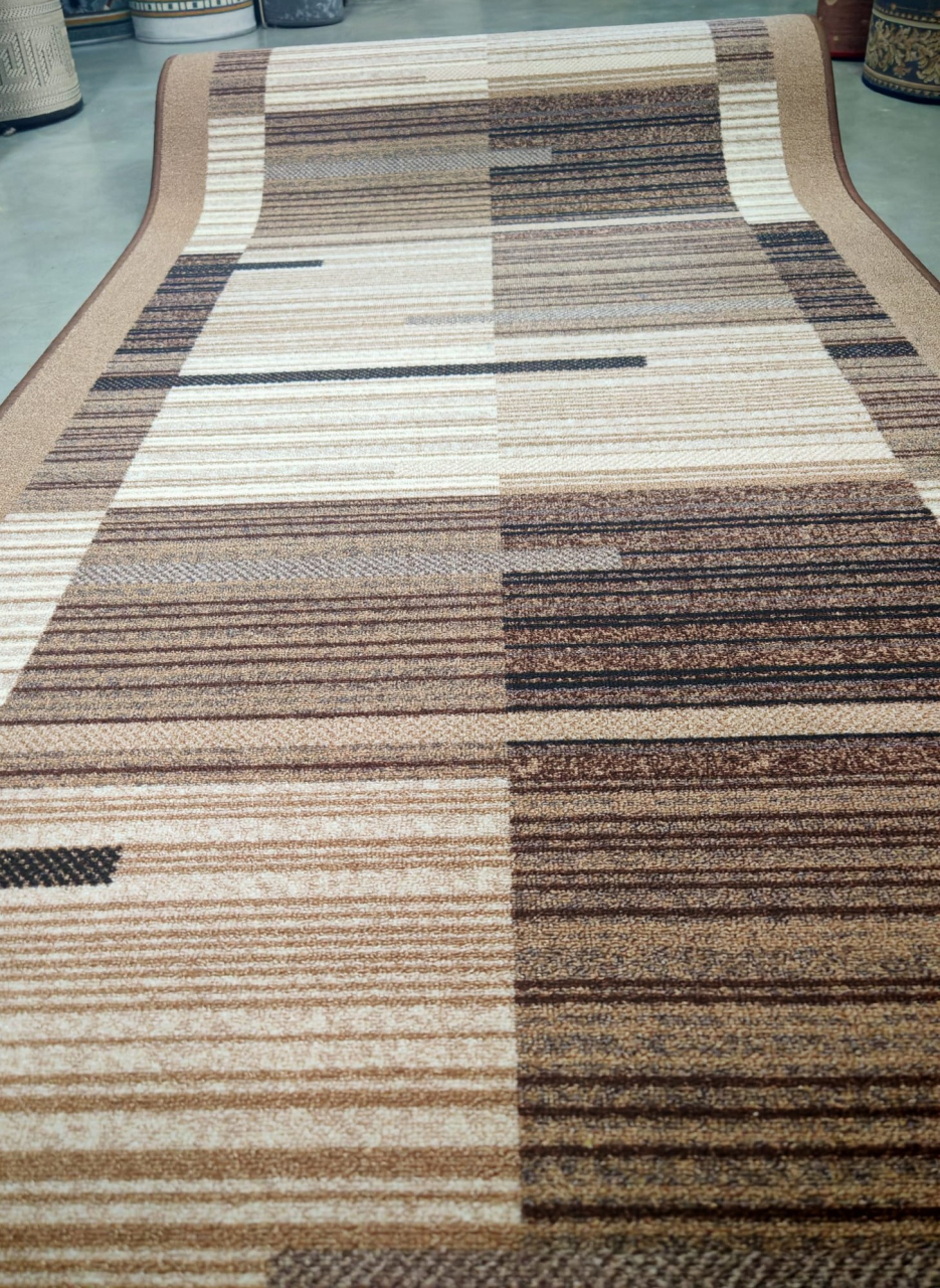 Traversa Model Print Lima, Maro, Suport Pasla ,Latime 200 cm, 820 gr/mp [3]