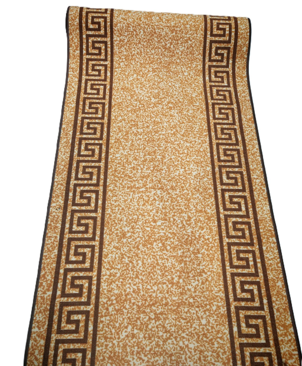 Traversa Model Print Manila ,Bej/Maro, Suport Pasla, Latime 100 cm, 820 gr/mp [4]