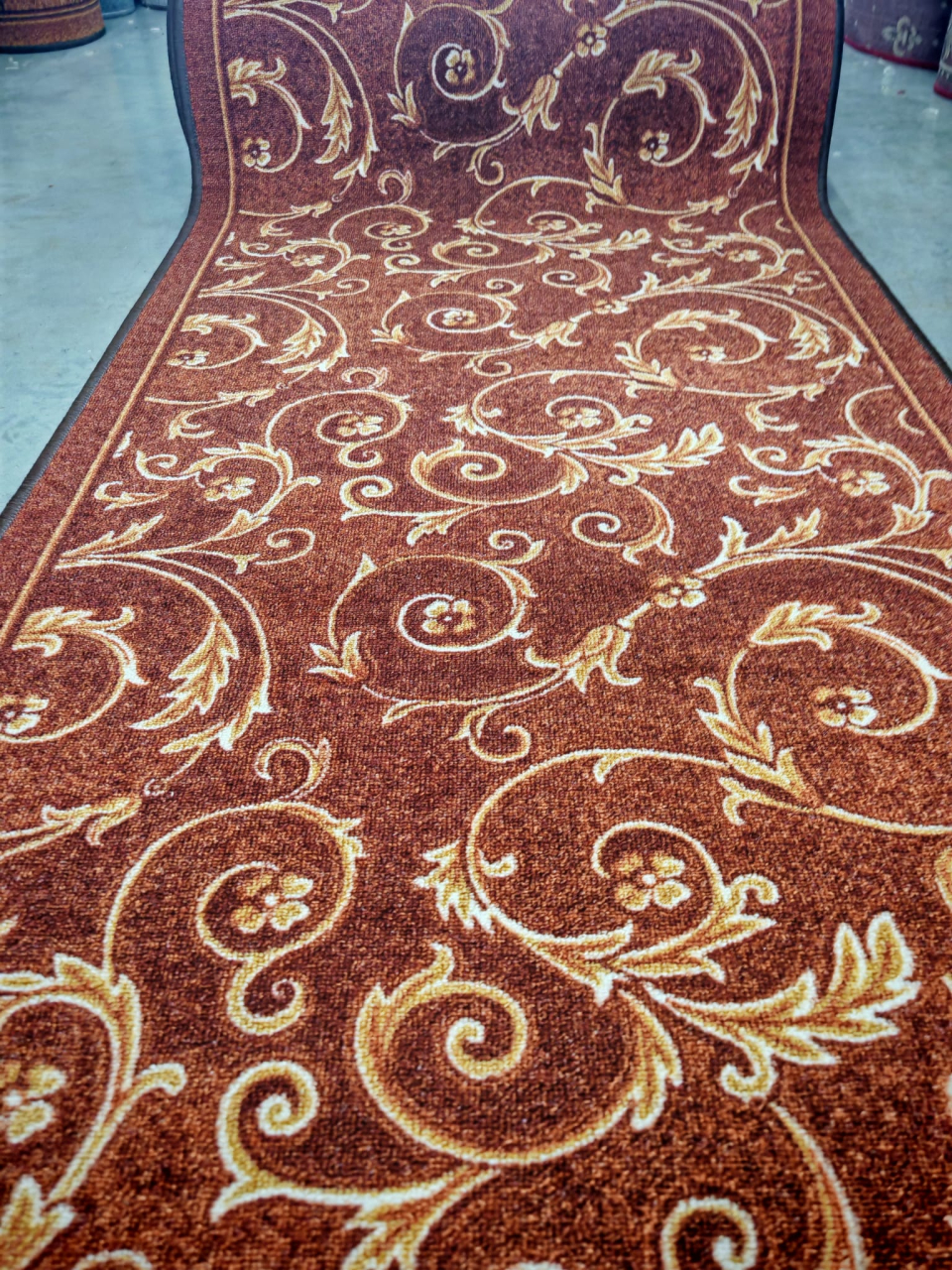 Traversa Model Print Marlen,Maro,  Suport Pasla ,Latime 120 cm, 820 gr/mp [2]