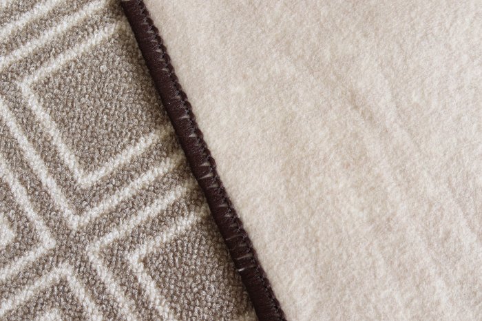 Traversa Model Print Kristall , Maro / Bej, Suport Pasla, Latime 120 cm [4]