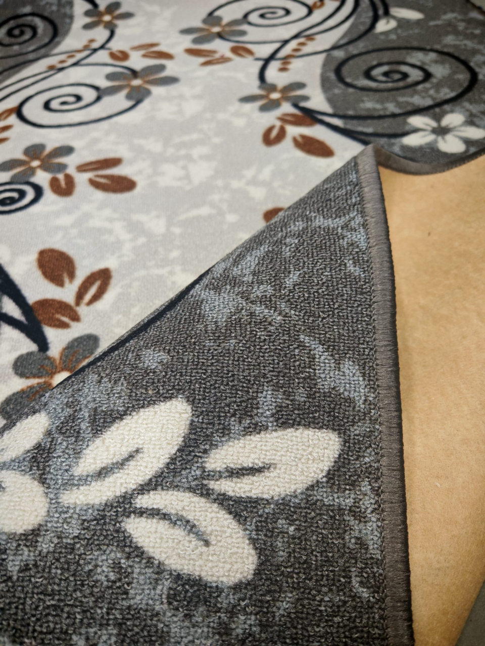 Traversa Model Print Seoul, Gri ,  Suport Pasla, Latime 200 cm,  820 gr/mp [4]