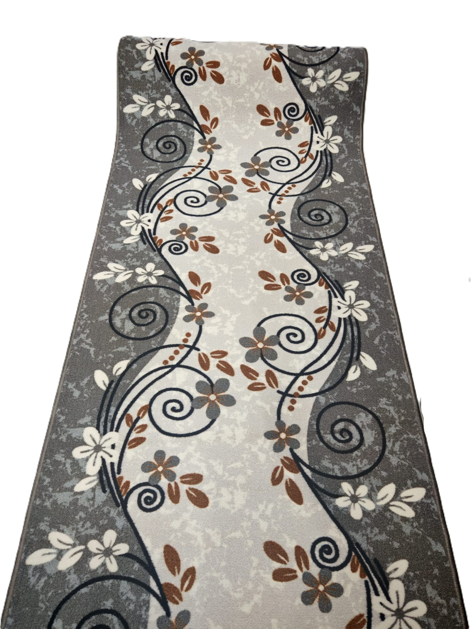 Traversa Model Print Seoul, Gri ,  Suport Pasla, Latime 200 cm,  820 gr/mp [3]