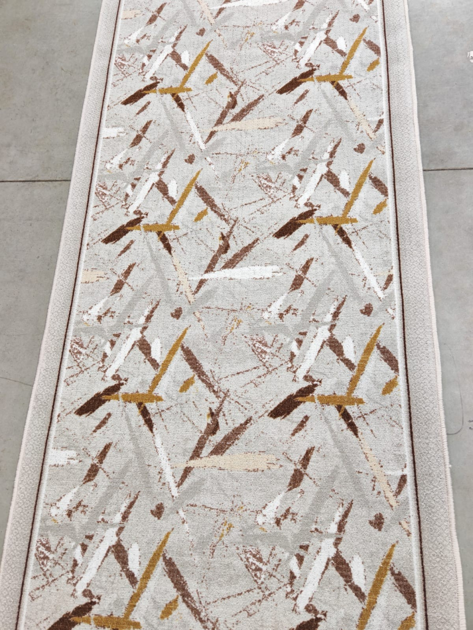 Traversa Model Print Zara 01437, Gri, Suport Pasla, Latime 150 cm, 820 gr/mp [4]