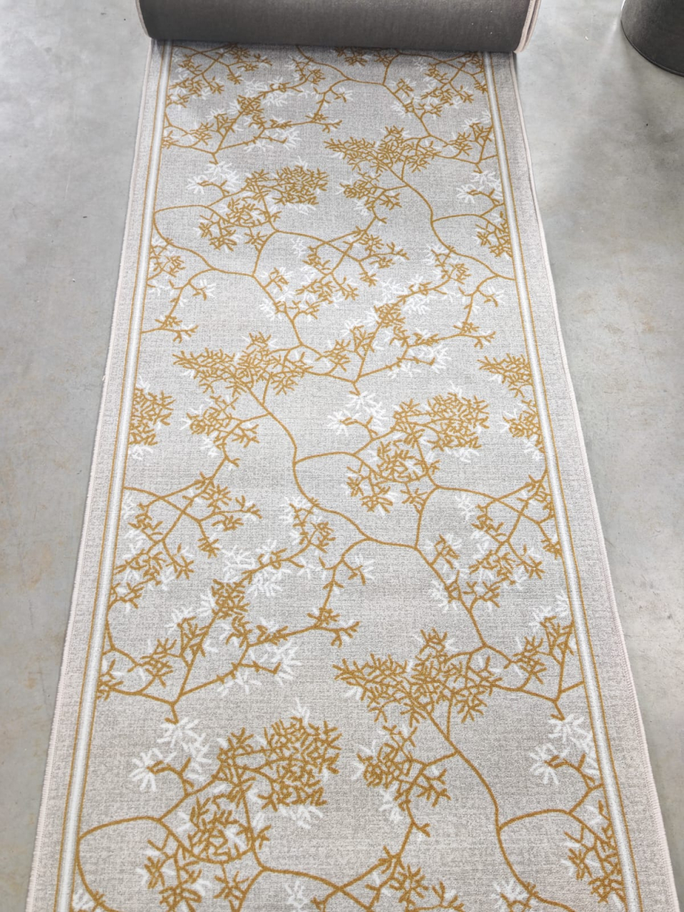 Traversa Model Zara 00844 ,Gri, Suport Pasla, Latime 100 cm, 820 gr/mp [5]