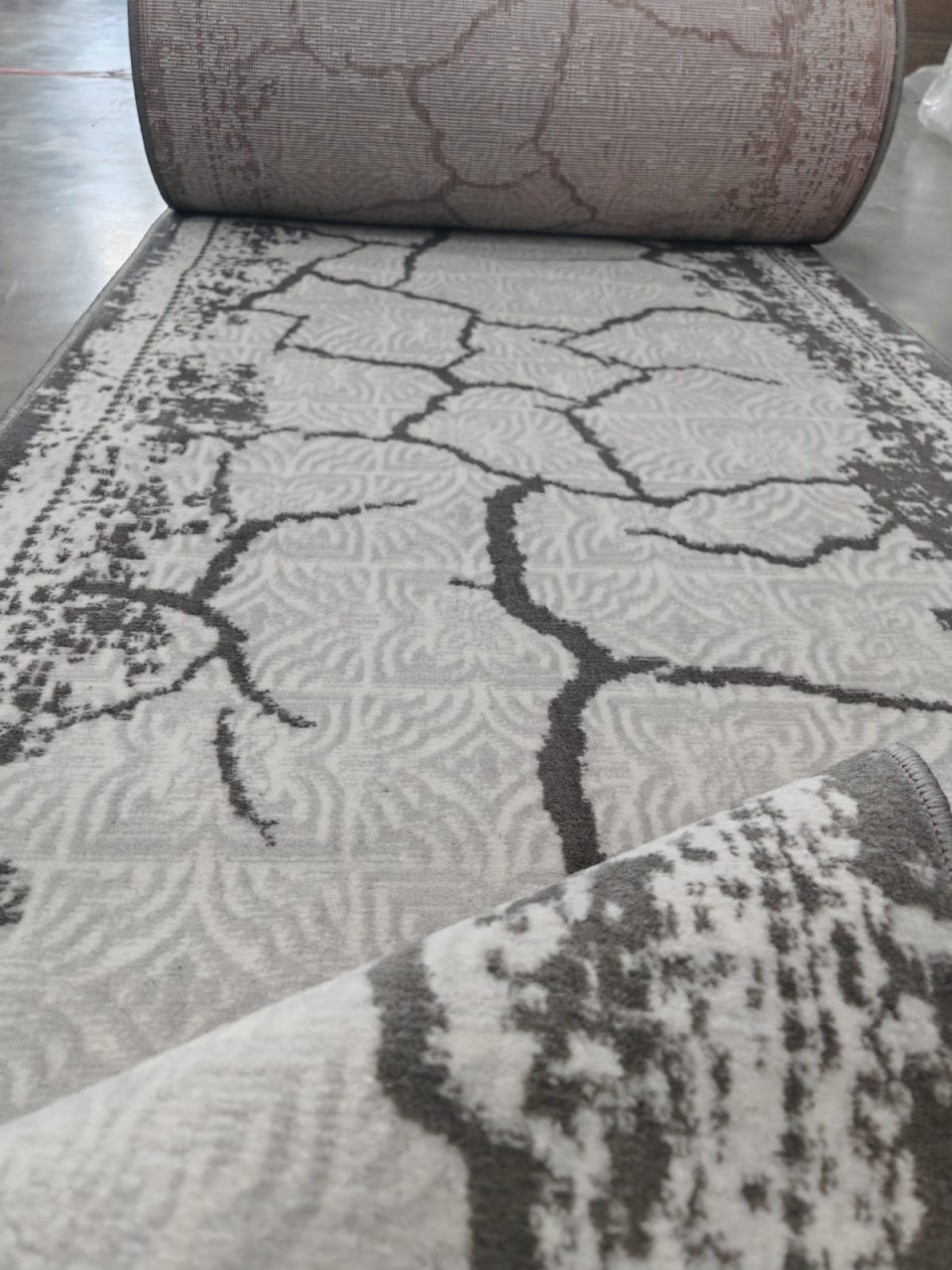Traversa Moderna, Frida 08912, Gri, Latime 120 cm, Diverse Lungimi [4]