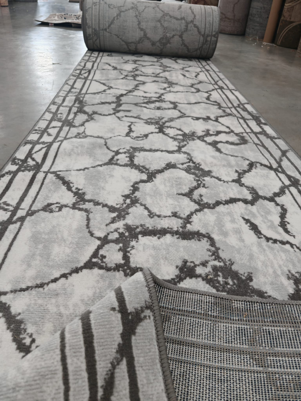 Traversa Moderna, Frida 10457, Gri, Latime 120 cm, Diverse Lungimi [4]