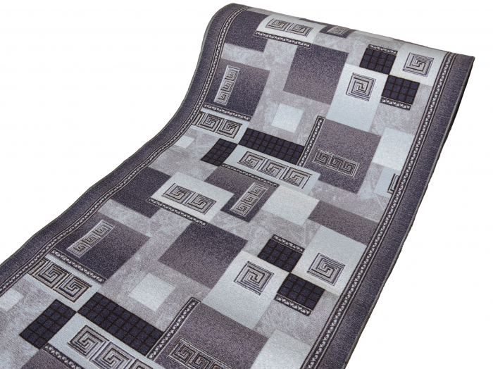 Traversa Print Germes, Gri, Suport Pasla, Latime 120 cm [2]