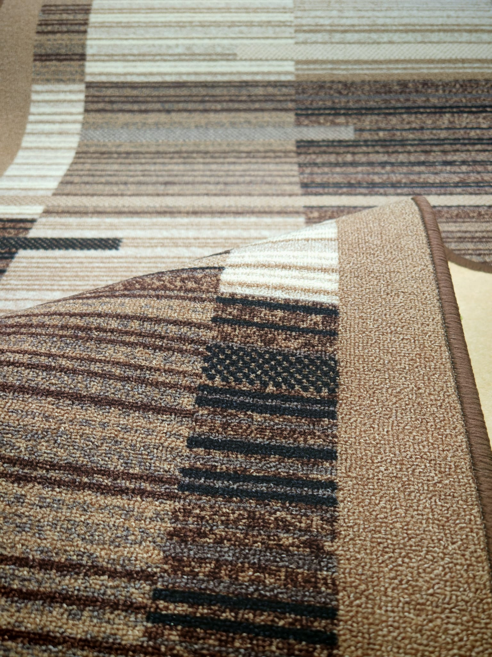 Traversa Print Lima, Maro / Bej, Suport Pasla, Latime 120 cm [6]