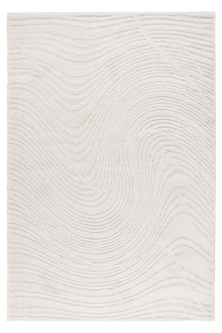 Covoare Living - Covor abstract Angel 225, Crem, Inaltime fir 20 mm