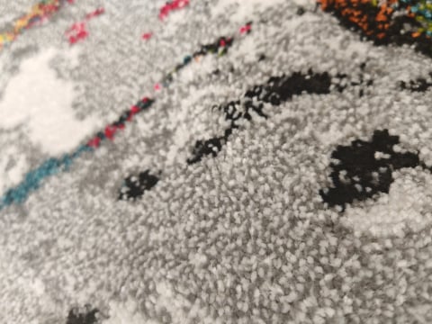 Covor Modern, Kolibri Abstract, 11187, Multicolor, Rotund, 100x100 cm , 2200 gr/mp [6]