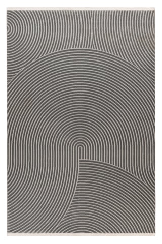 Covoare Living - Covor abstract Stage 225, Gri, Inaltime fir 11 mm