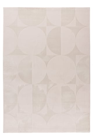 Covoare Living - Covor abstract Stage 625, Bej, Inaltime fir 11 mm