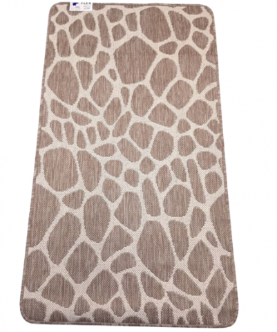 Covoare Moderne si Geometrice - Covor Antiderapant, Flex 19642-101, Maro, 67x120 cm, 1500 gr/mp