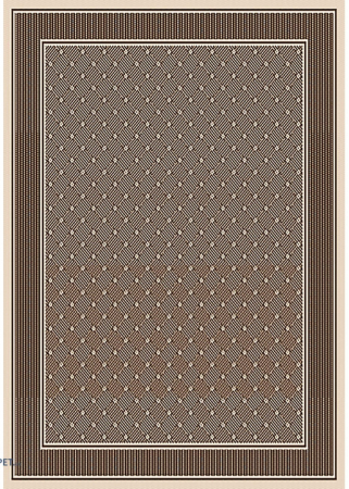 Covoare Living - Covor Antiderapant, Flex 1944, Maro, 75x200 cm, 1500 gr/mp
