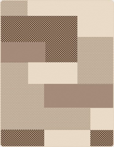 Covoare Bucatarie - Covor Antiderapant Pentru Bucatarie, Flex 19645 , Bej, 75x200 cm, 1500 gr/mp
