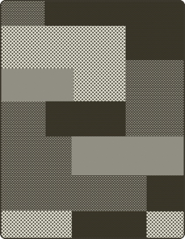 Covoare Bucatarie - Covor Antiderapant Pentru Bucatarie, Flex 19645 , Negru/Gri, 75x200 cm, 1500 gr/mp