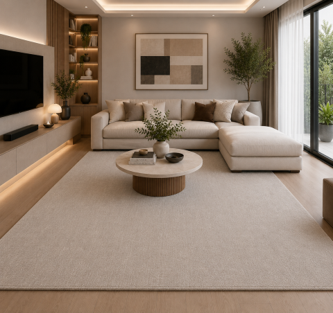 Covoare Living - Covor Belgian , Model Fargo , 71501, Crem , Diverse Dimensiuni