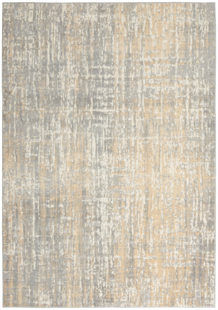 Calvin Klein - Covor Calvin Klein ECH04, Gri/Bej, Diverse Dimensiuni