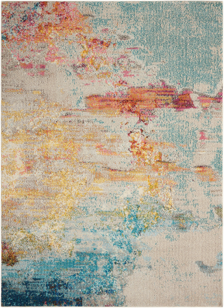 Covoare Living - Covor Celestial CES02 Sealife, Multicolor, Diverse Dimensiuni