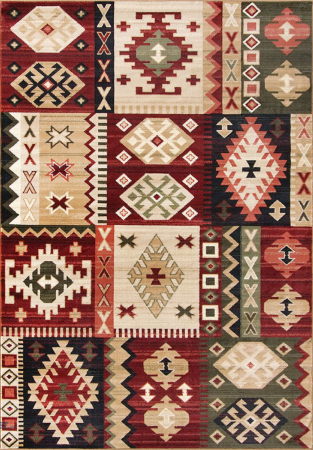 Covoare Living - Covor Modern, Lotos 15081, Multicolor, Diverse Dimensiuni