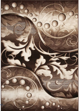 Covoare Living - Covor Modern, Luna 1812, Bej / Maro, Diverse Dimensiuni, 1300 gr/mp