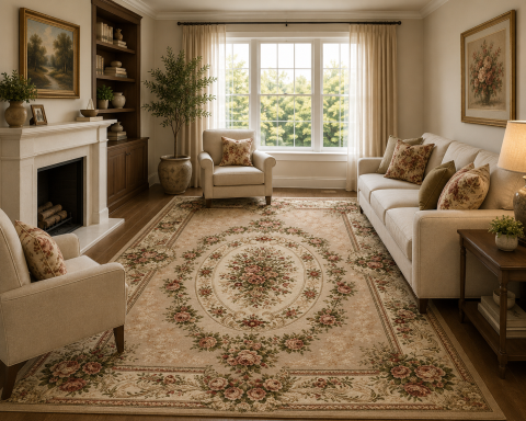 Covoare Living - Covor Clasic, Lotos 1529, Bej / Crem, Diverse Dimensiuni