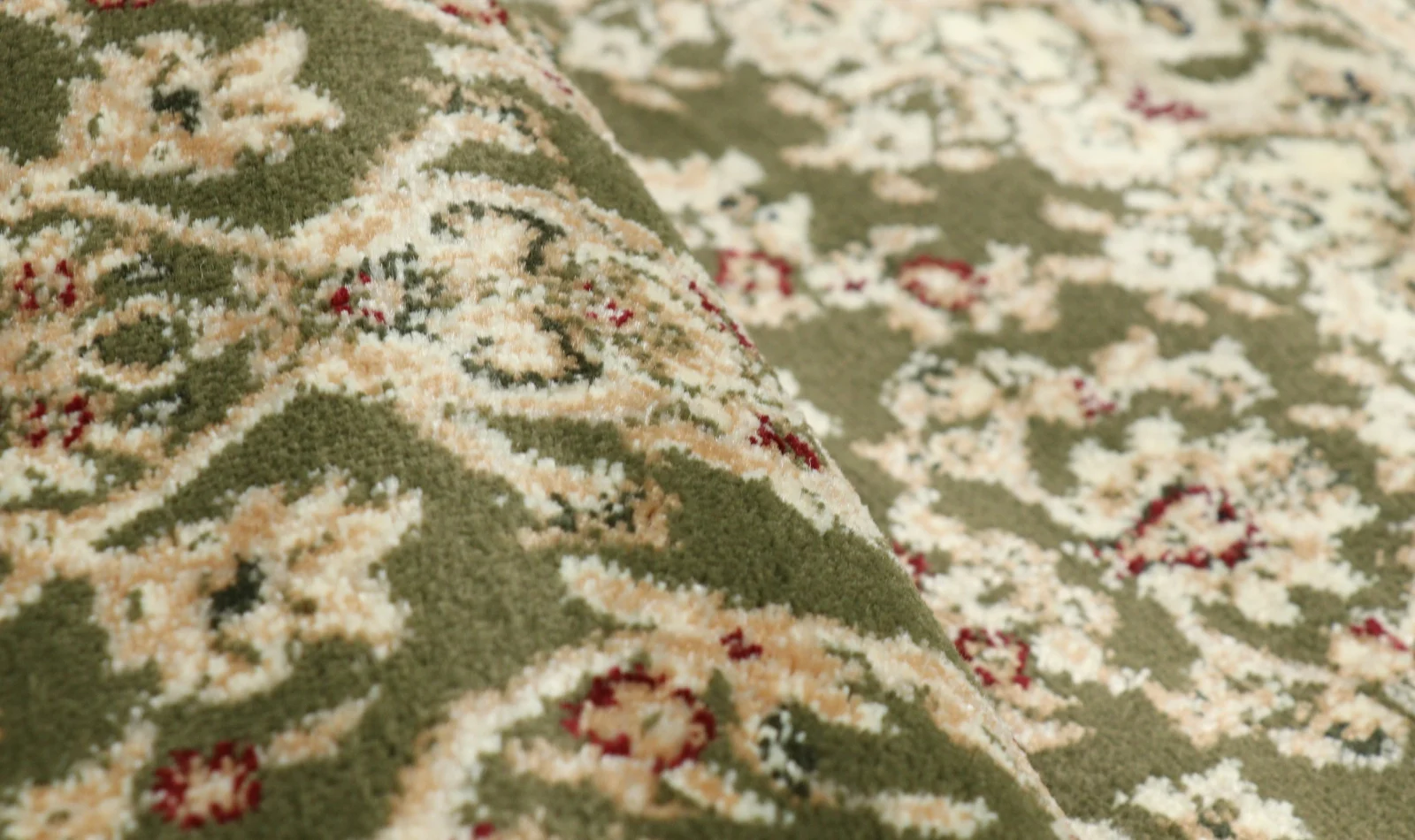 Covor Clasic, Lotos 1555, Verde, Diverse Dimensiuni, 1800 gr/mp [3]