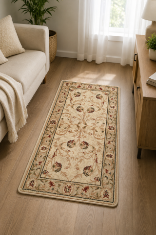 Covoare Living - Covor Clasic, Lotos 523, Bej/Crem, Diverse Dimensiuni