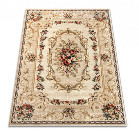Covor Clasic, Lotos 535, Bej / Crem, Diverse Dimensiuni, 1800 gr/mp [2]