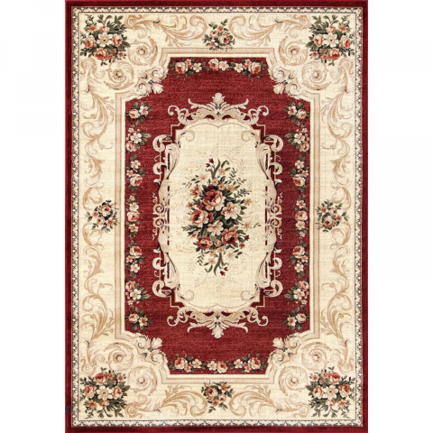 Covoare Living - Covor Clasic, Lotos 535, Grena, Diverse Dimensiuni, 1800 gr/mp