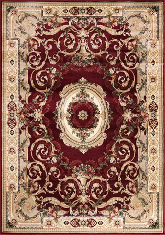 Covoare Clasice - Covor Clasic, Lotos 15002, Grena, Diverse Dimensiuni, 1800 gr/mp
