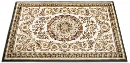 Covor Clasic, Lotos 539, Verde, Diverse Dimensiuni, 1800 gr/mp [3]