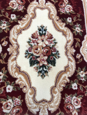 Covor Clasic, Lotos 570, Grena, Oval, Diverse Dimensiuni, 1800 gr/mp [4]