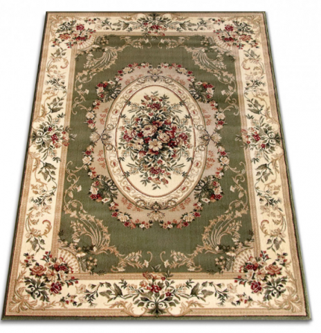 Covor Clasic, Lotos 1557, Verde, Diverse Dimensiuni, 1800 gr/mp [1]