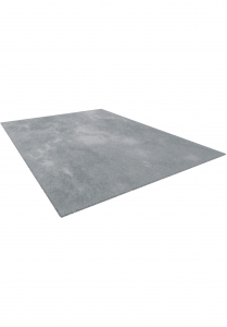 Covor Belgian Sky din Microfibra, Lavabil, Fir moale, Gri [2]