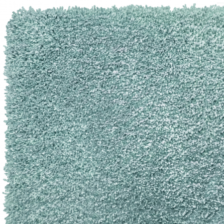 Covor Belgian Sky din Microfibra, Lavabil, Fir moale, Turcoaz [4]