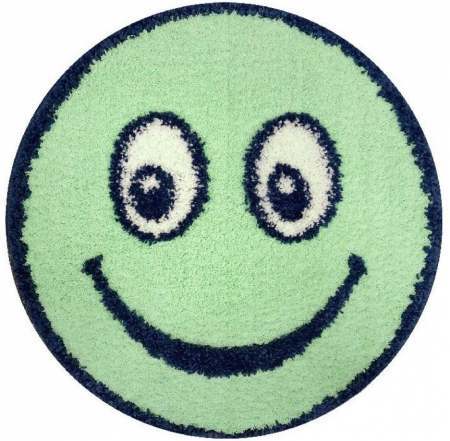 Covor Fantasy Smile, Verde, 67x67 cm, Rotund, 2550 gr/mp [0]