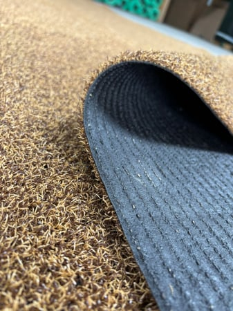 Covor Gazon Iarba Artificiala Coir, Maro, 14 mm, Latime 1 m [10]