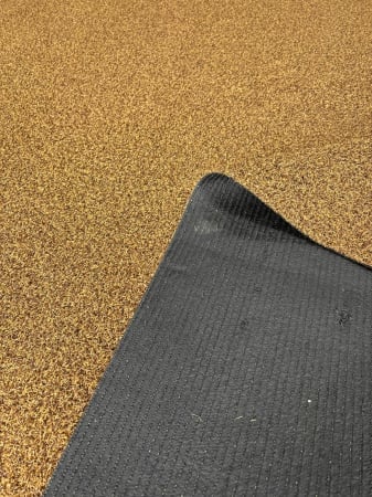 GAZON ARTIFICIAL - Covor Gazon Iarba Artificiala Coir, Maro, 14 mm, Latime 2 m