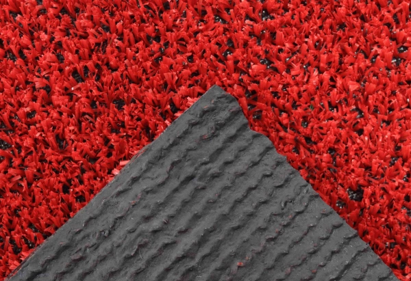 Covor Gazon Iarba Artificiala, Rosu, 7 mm, Latime 2 m [1]