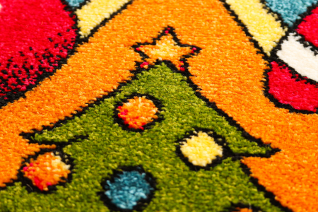 Covor Kolibri, Rotund, Craciun 11092, 67x67 cm, 2300 gr/mp [3]