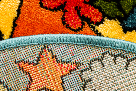 Covor Kolibri, Rotund, Craciun 11092, 67x67 cm, 2300 gr/mp [4]